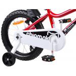 Detský bicykel 16" Royal baby Summer Chipmunk CM16-1 červeno-čierny